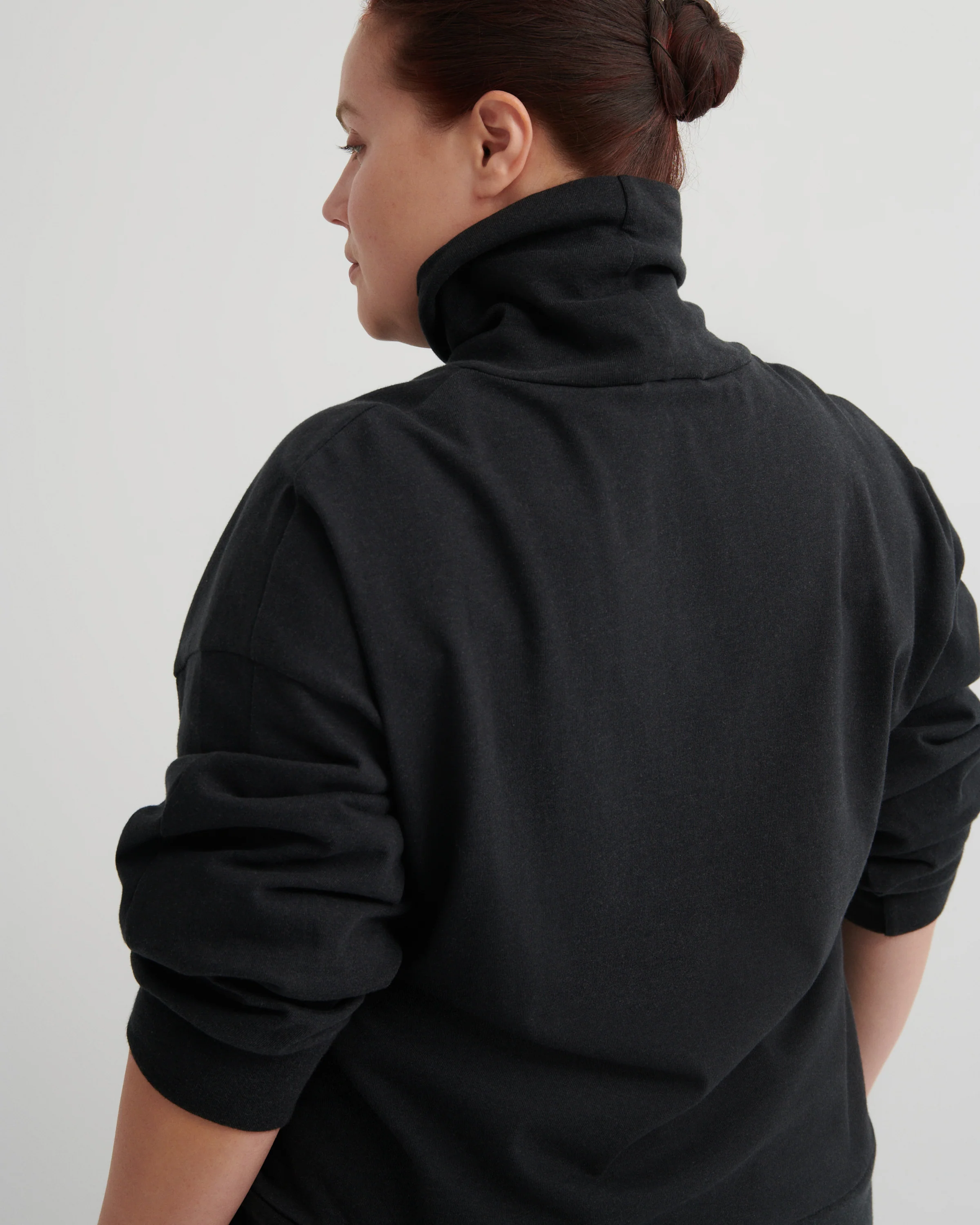 Kowtow Intent Top - Charcoal Marle - Image 7