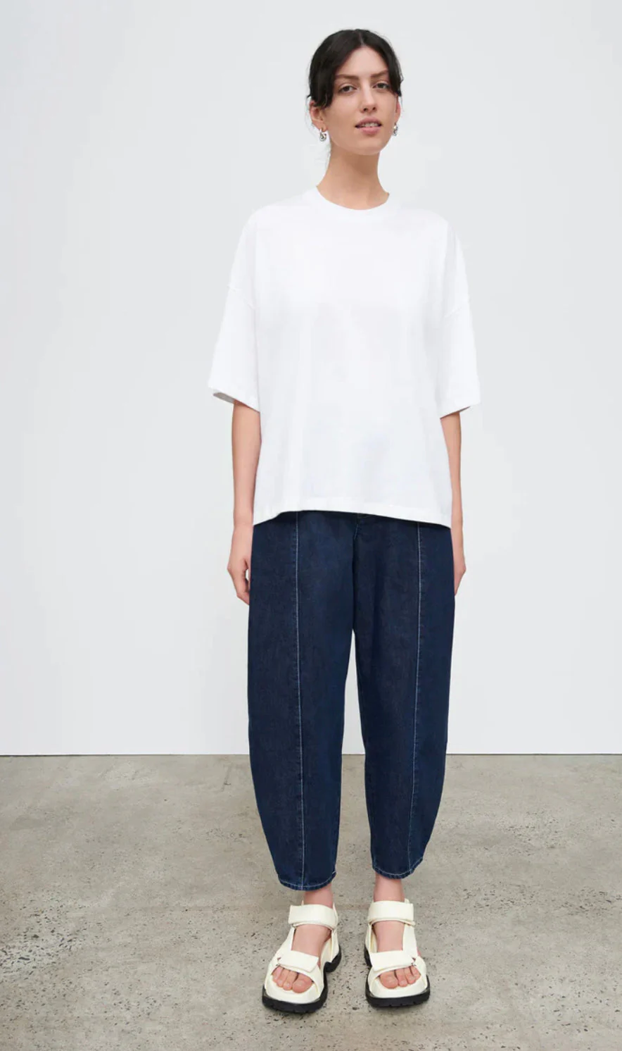 Kowtow Oversized Boxy Tee - White - Image 3