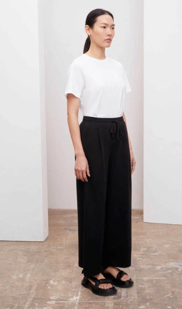 Kowtow Wide Leg Pant in Black - Image 5