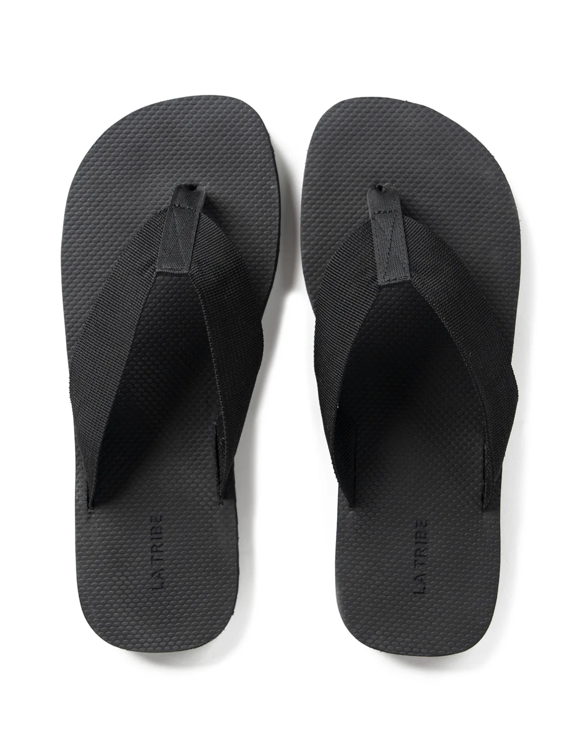 La Tribe Canvas Thong - Black - Image 3