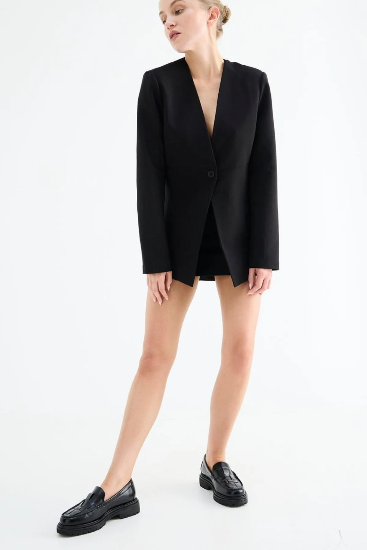 La Tribe Zoe Loafer - Black - Image 5