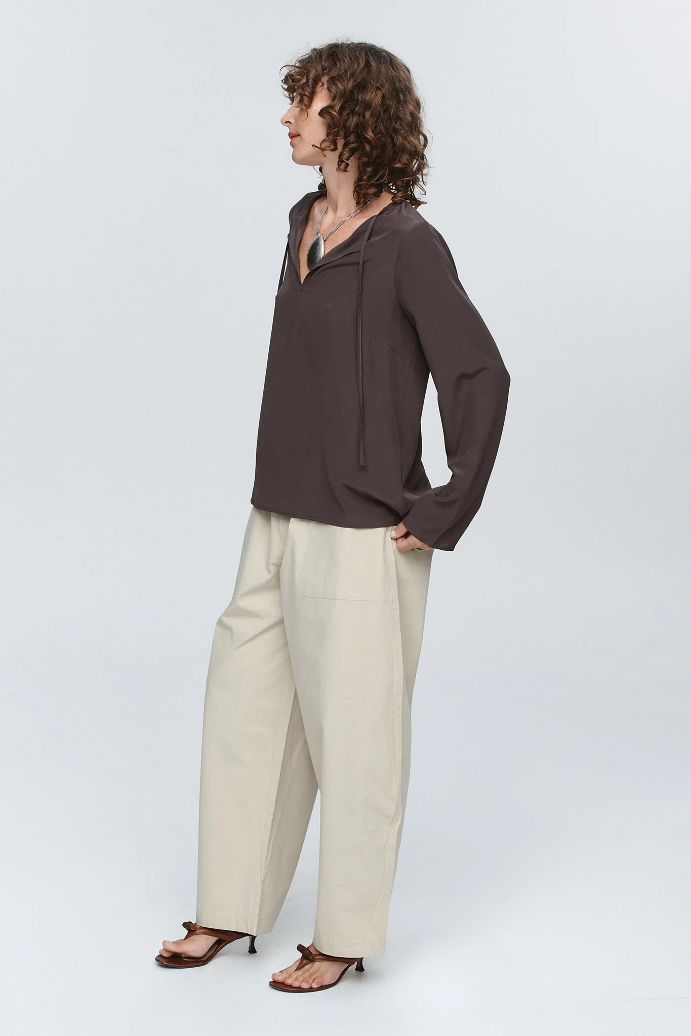 Marle Celeste Top - Tapenade - Image 3