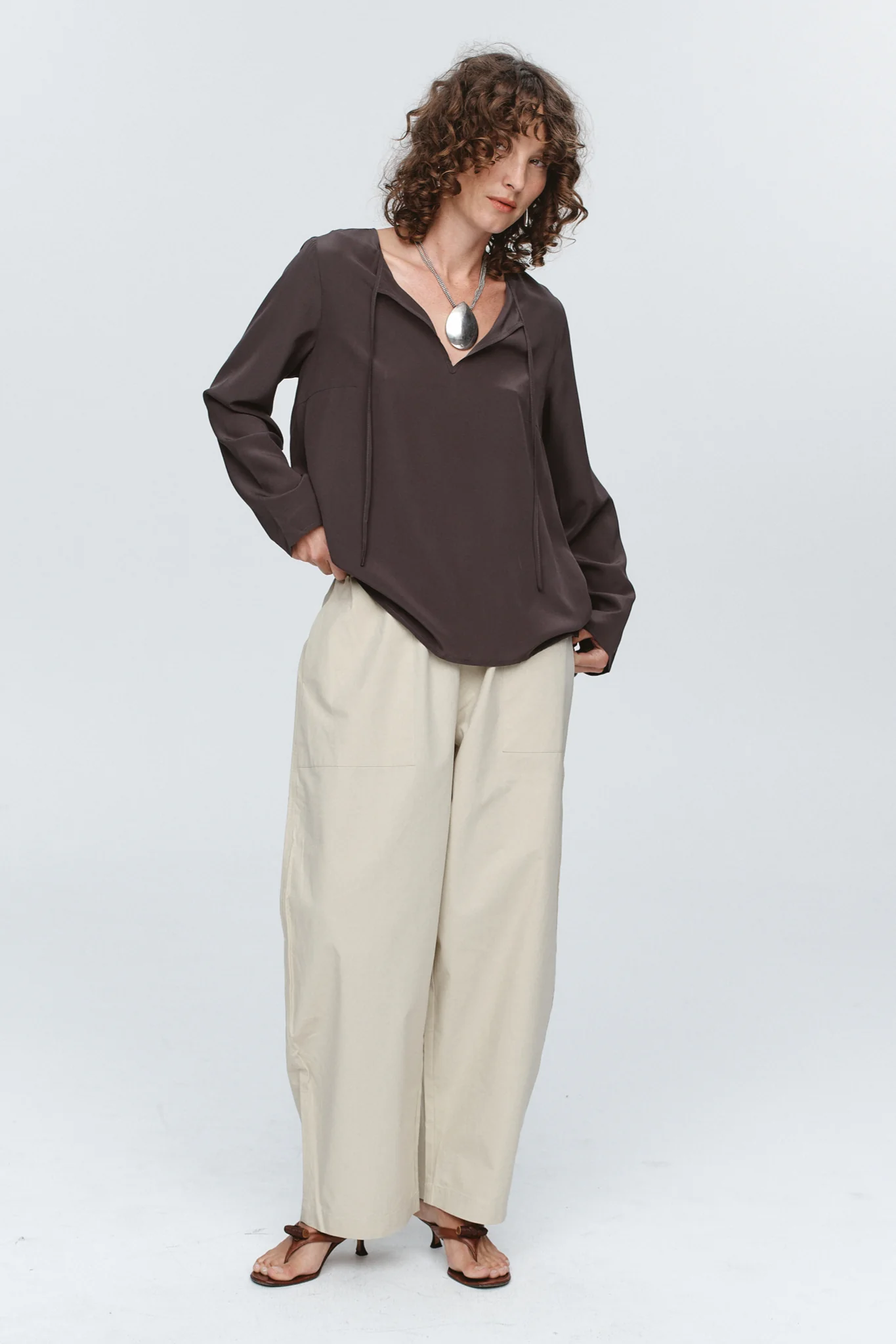 Marle Celeste Top - Tapenade - Image 4