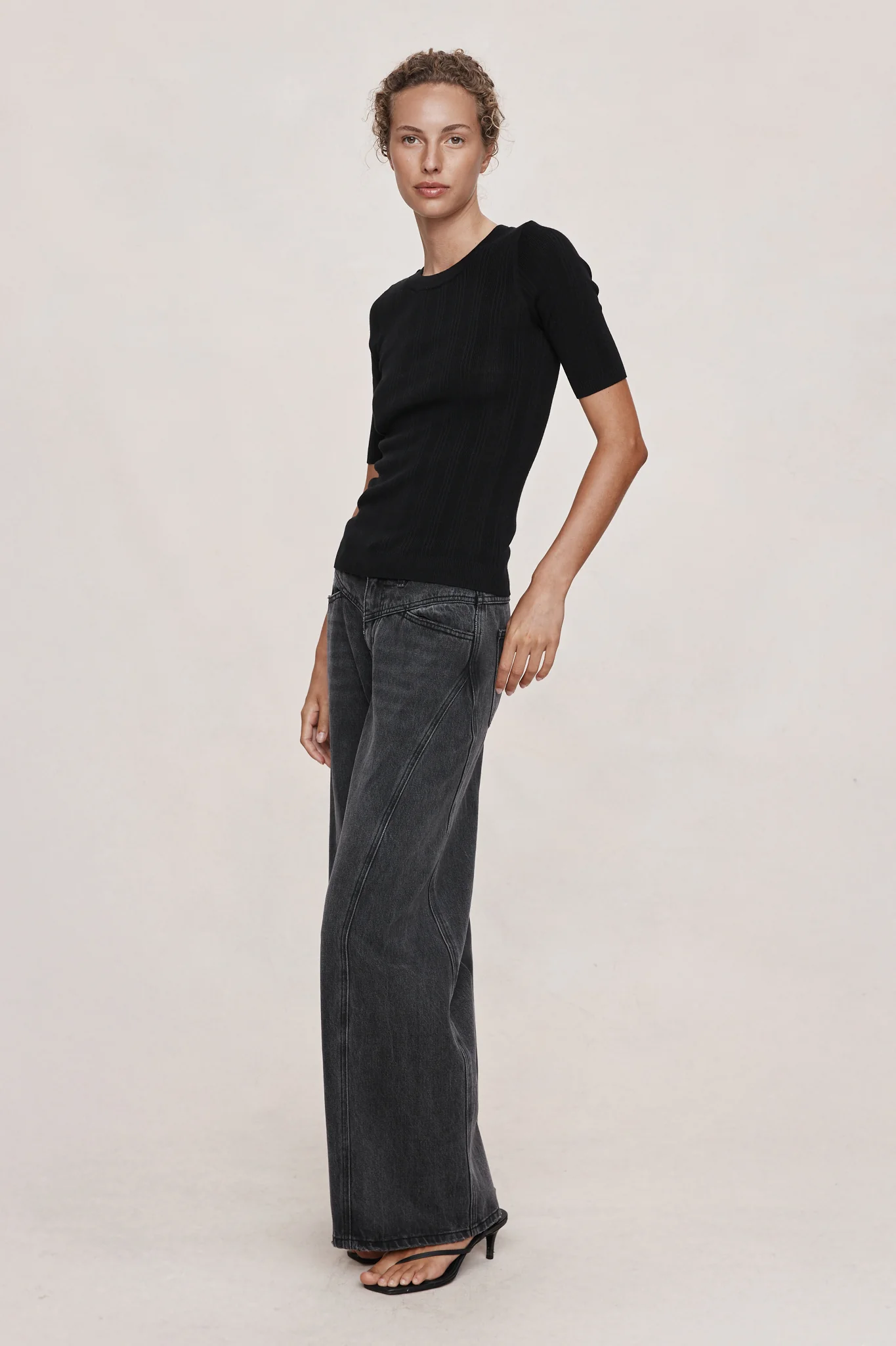 Marle Layla Tee - Black - Image 3