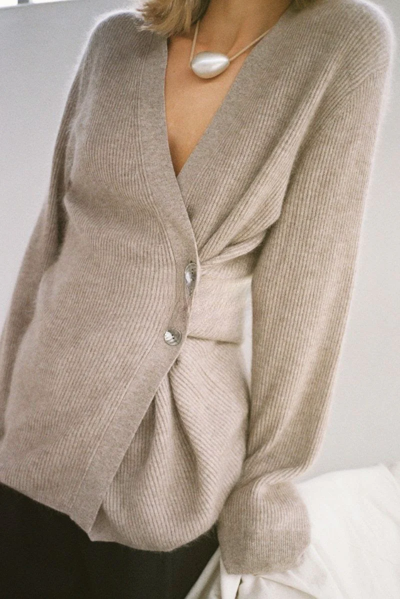 Marle Tulia Cardigan - Wheat