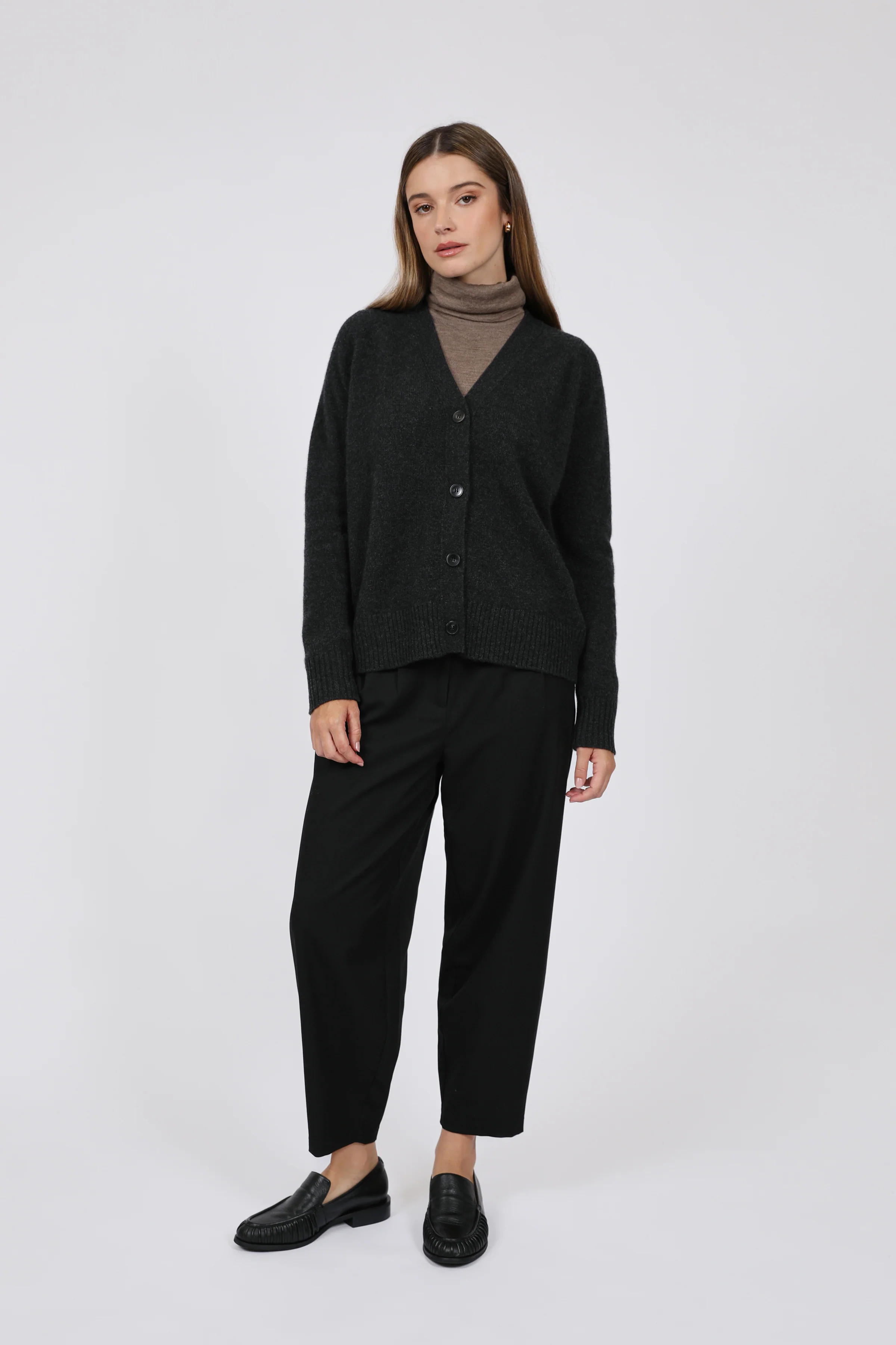 Marlow Ligne Tapered Pant - Black - Image 6