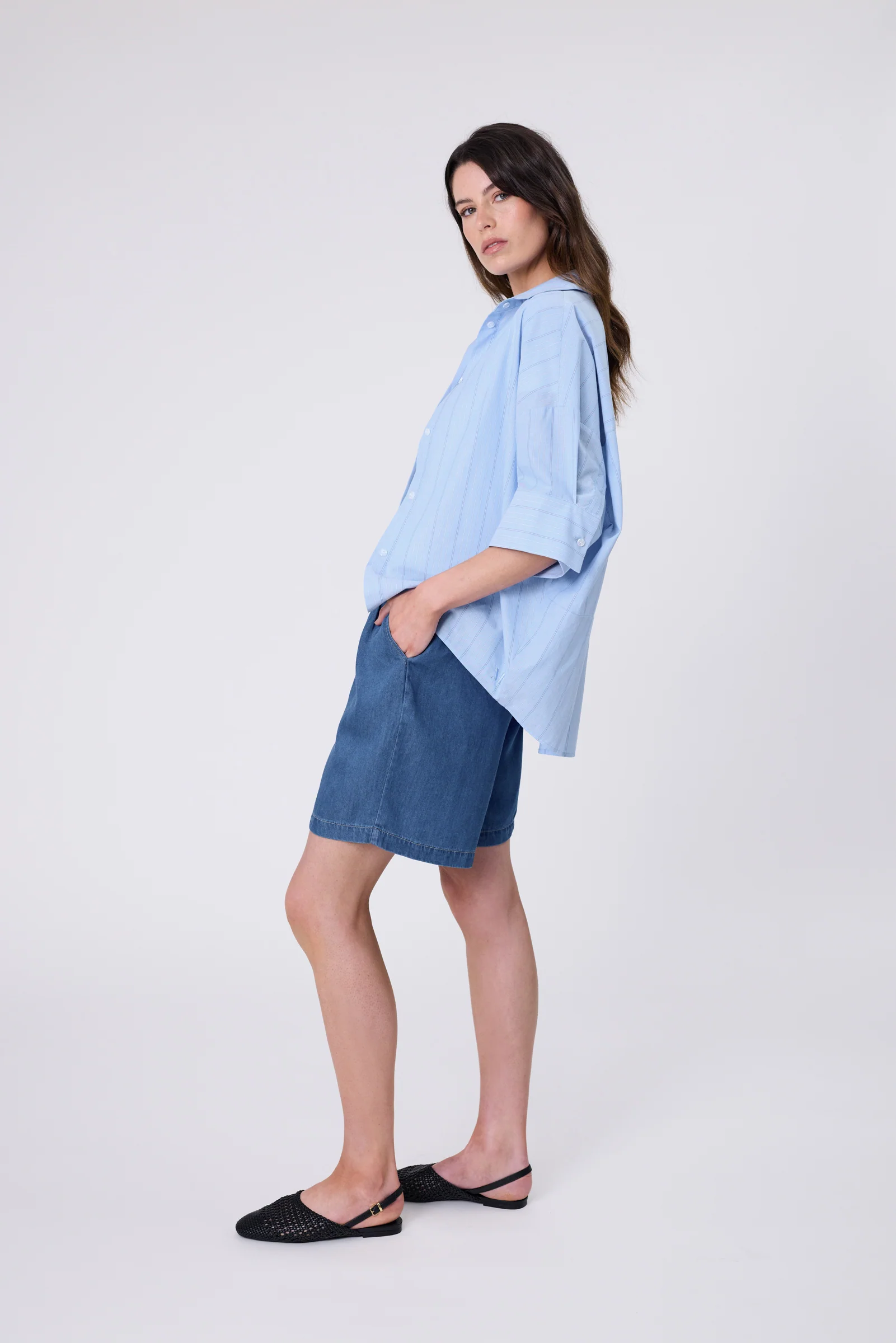 Marlow Vista Bermuda Short - Mid Wash - Image 6