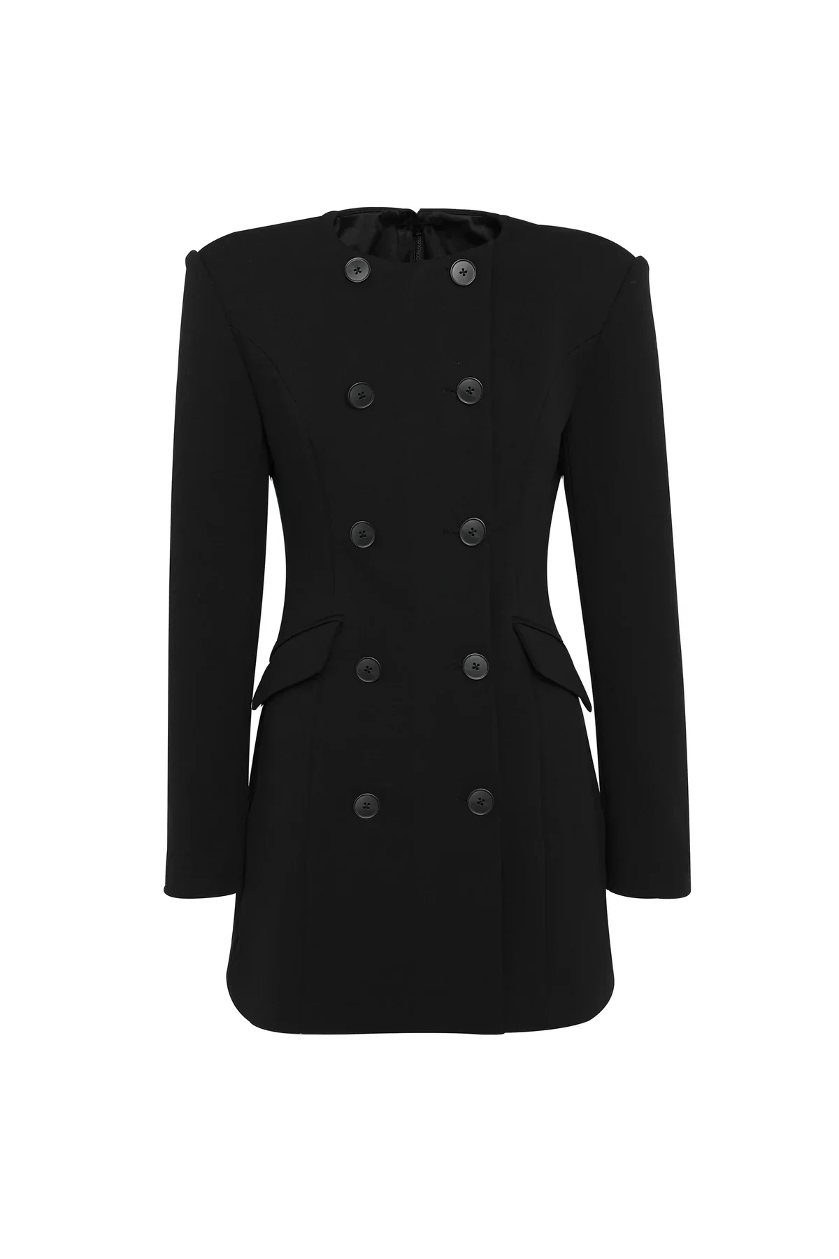 Mossman Even Odds Mini Dress - Black - Image 9