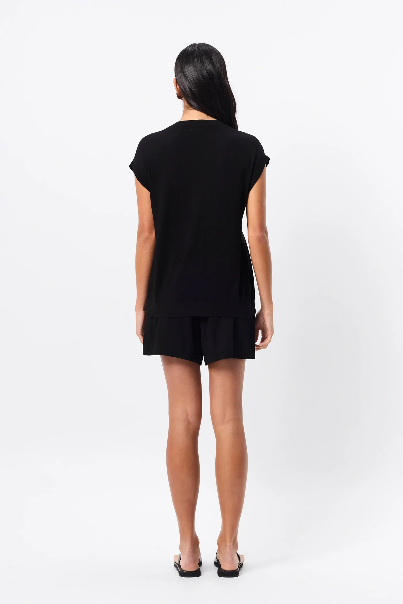 Mossman Once Again Knit Vest - Black - Image 7