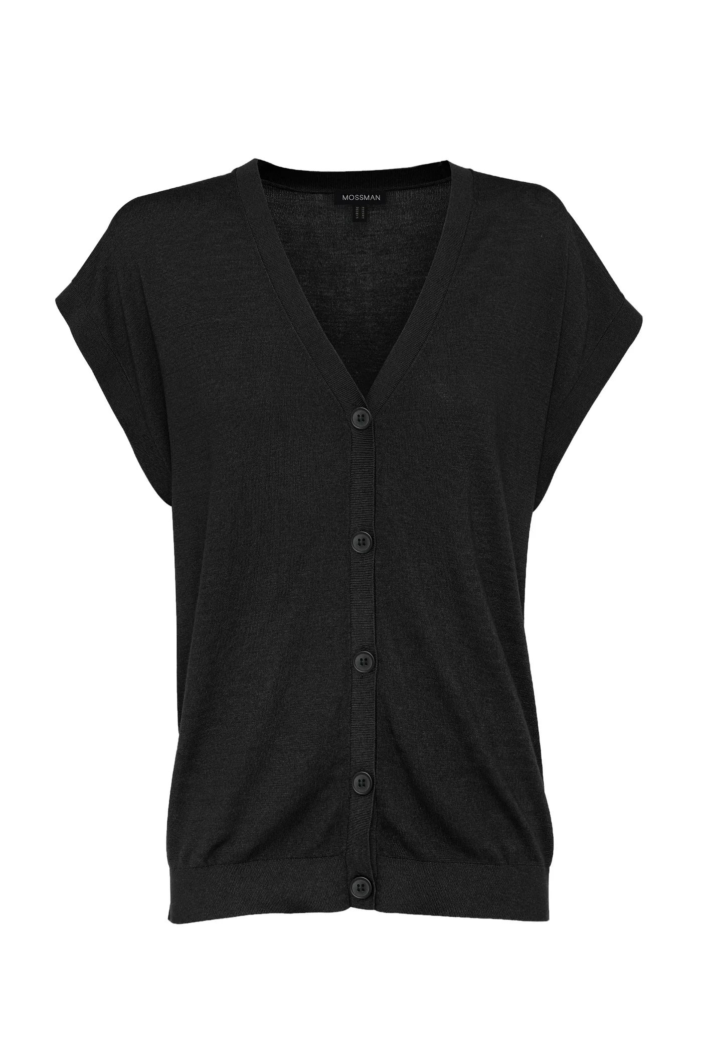 Mossman Once Again Knit Vest - Black - Image 8
