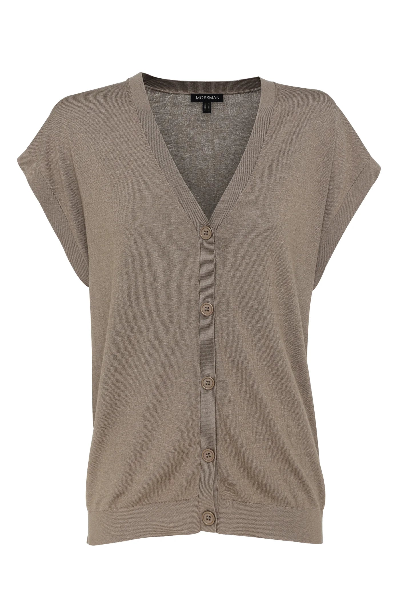 Mossman Once Again Knit Vest - Olive - Image 8
