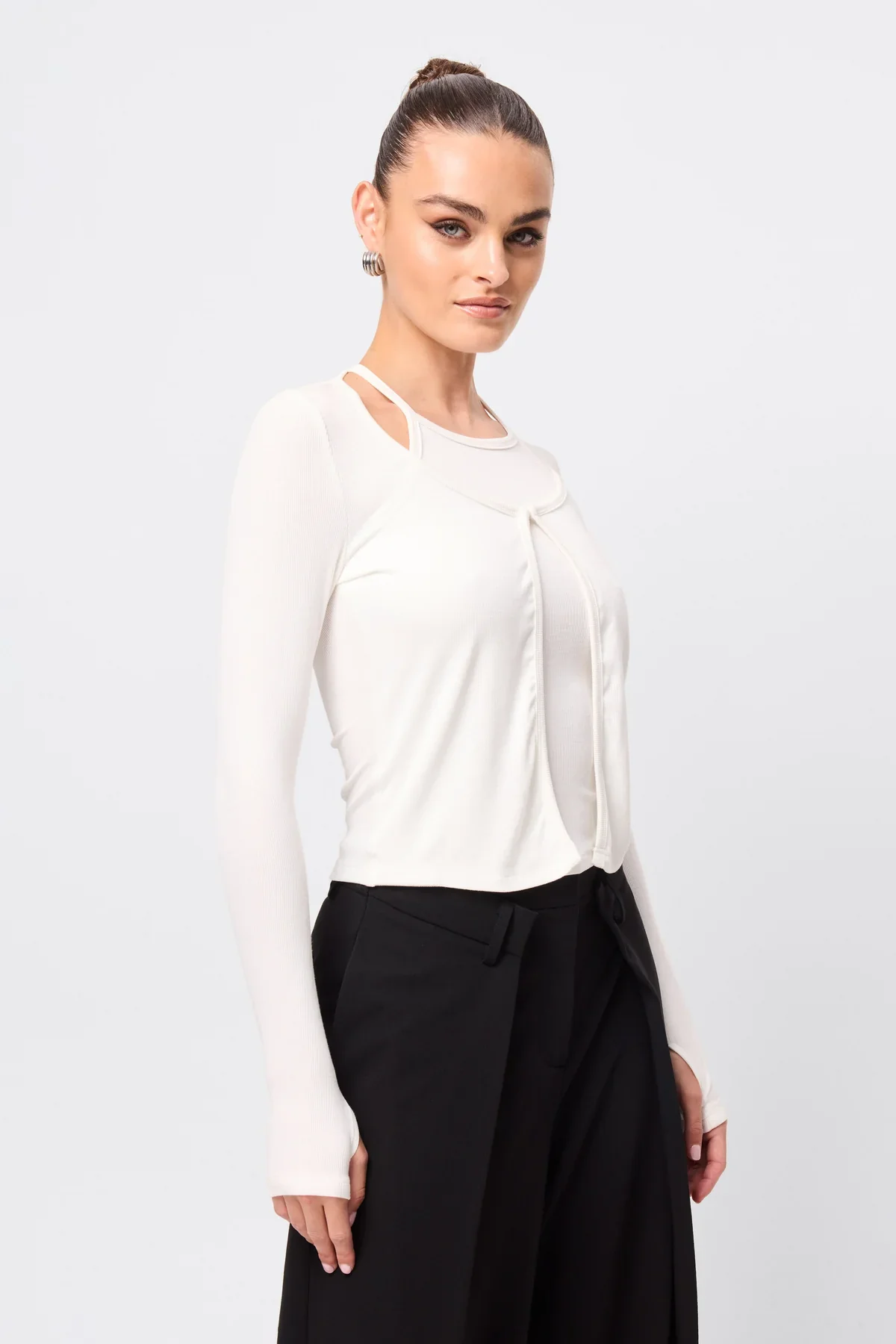 Mossman Reimagine Top - White - Image 7