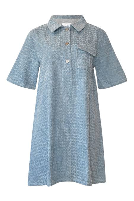 Noella Jozie Dress - Light Blue - Image 4