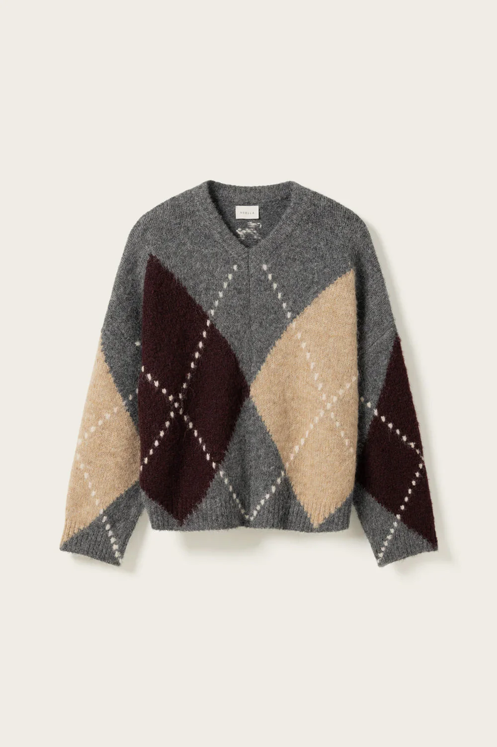 Noella Lai Knit - Medium Grey Mel - Image 4