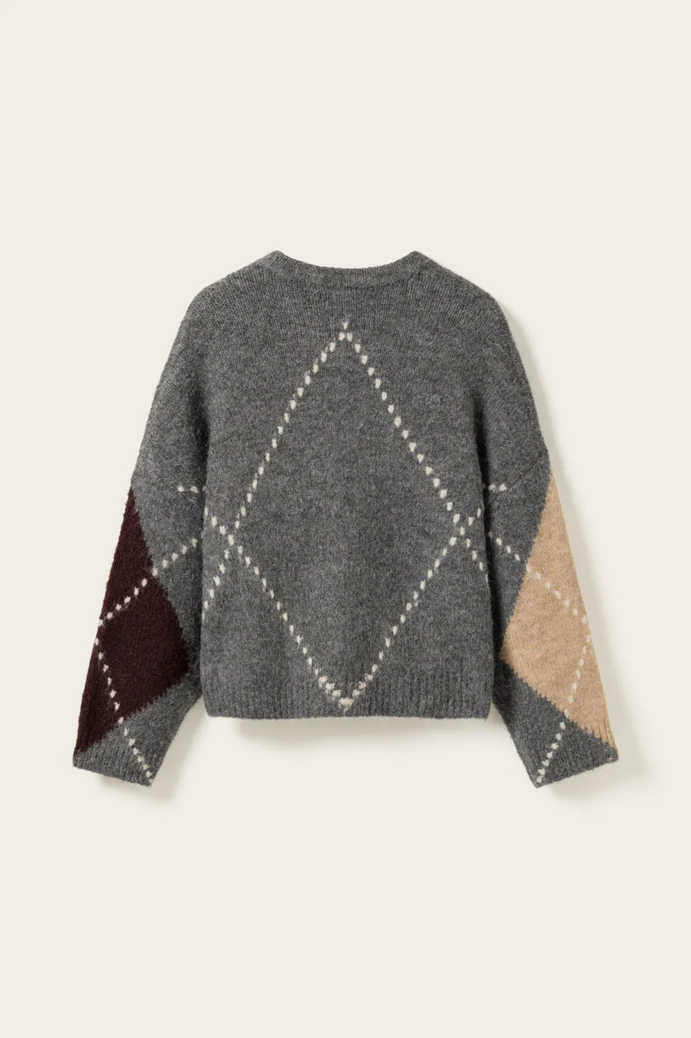 Noella Lai Knit - Medium Grey Mel - Image 6