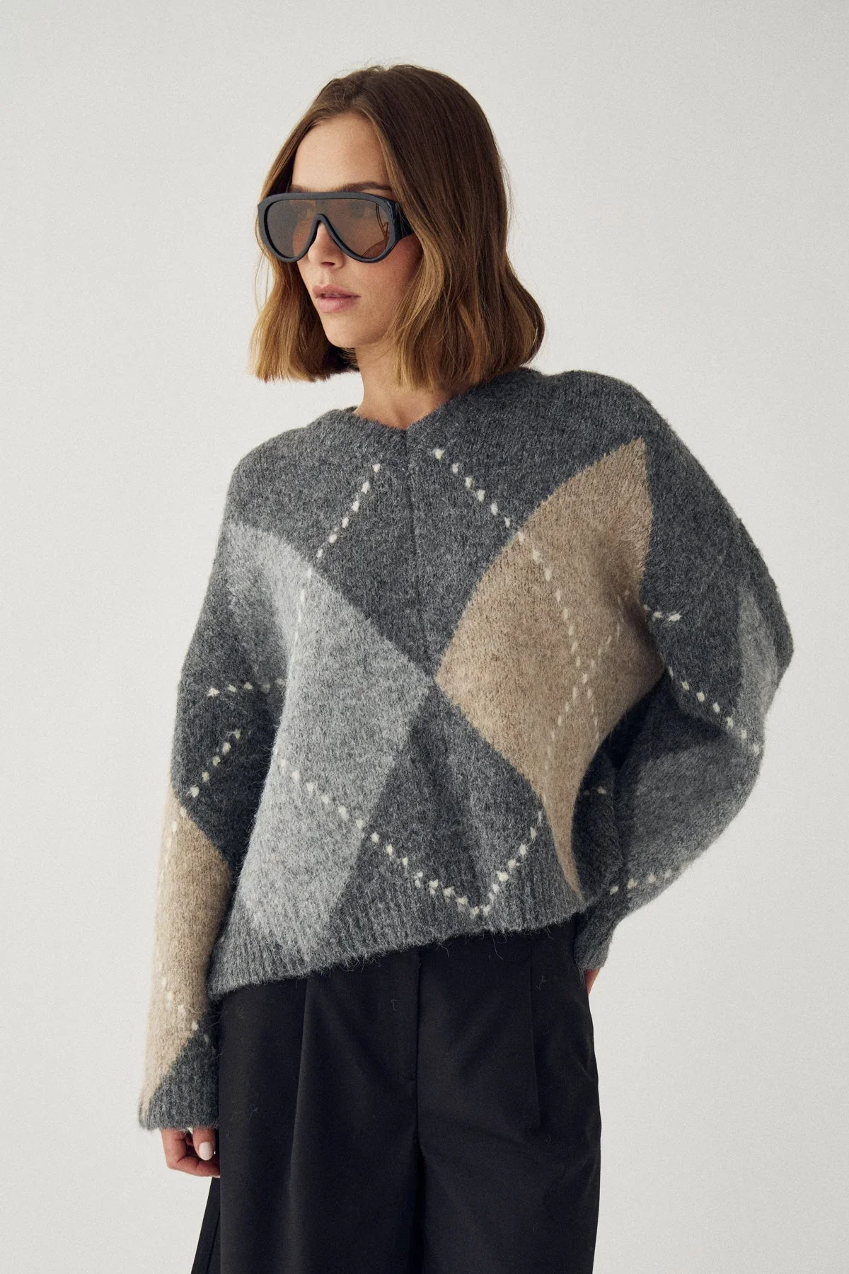 Noella Lai Knit - Grey Mix Arriving End July
