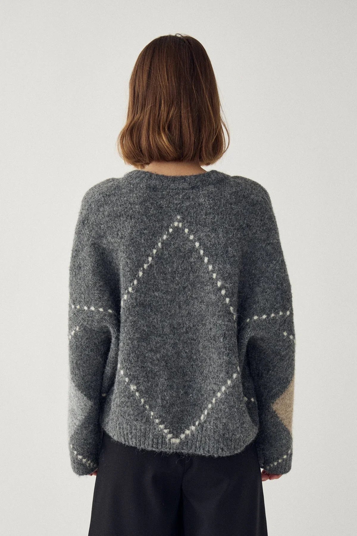 Noella Lai Knit - Grey Mix Arriving End July - Image 6