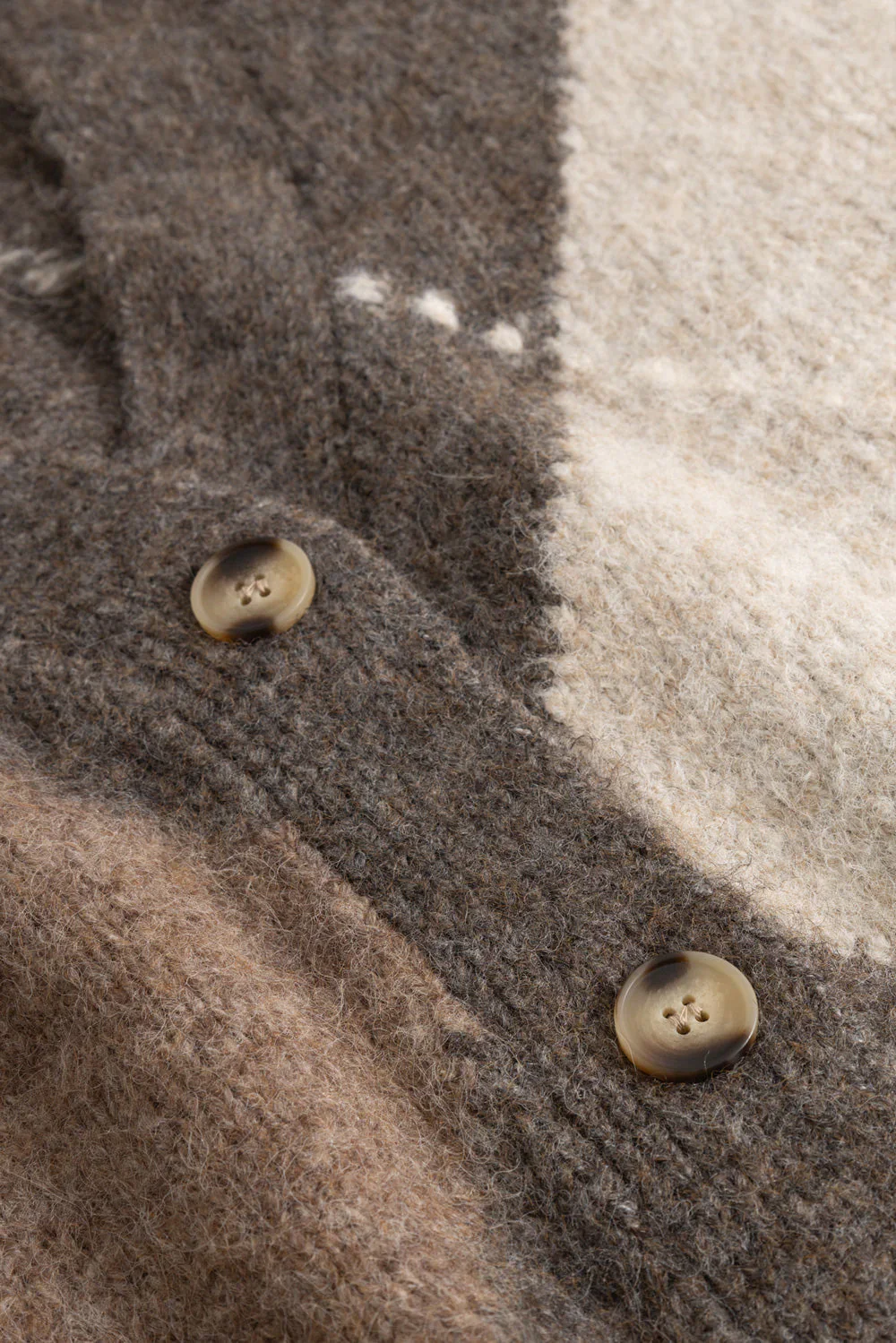 Noella Laiana Cardigan - Ash Brown Mix - Image 4