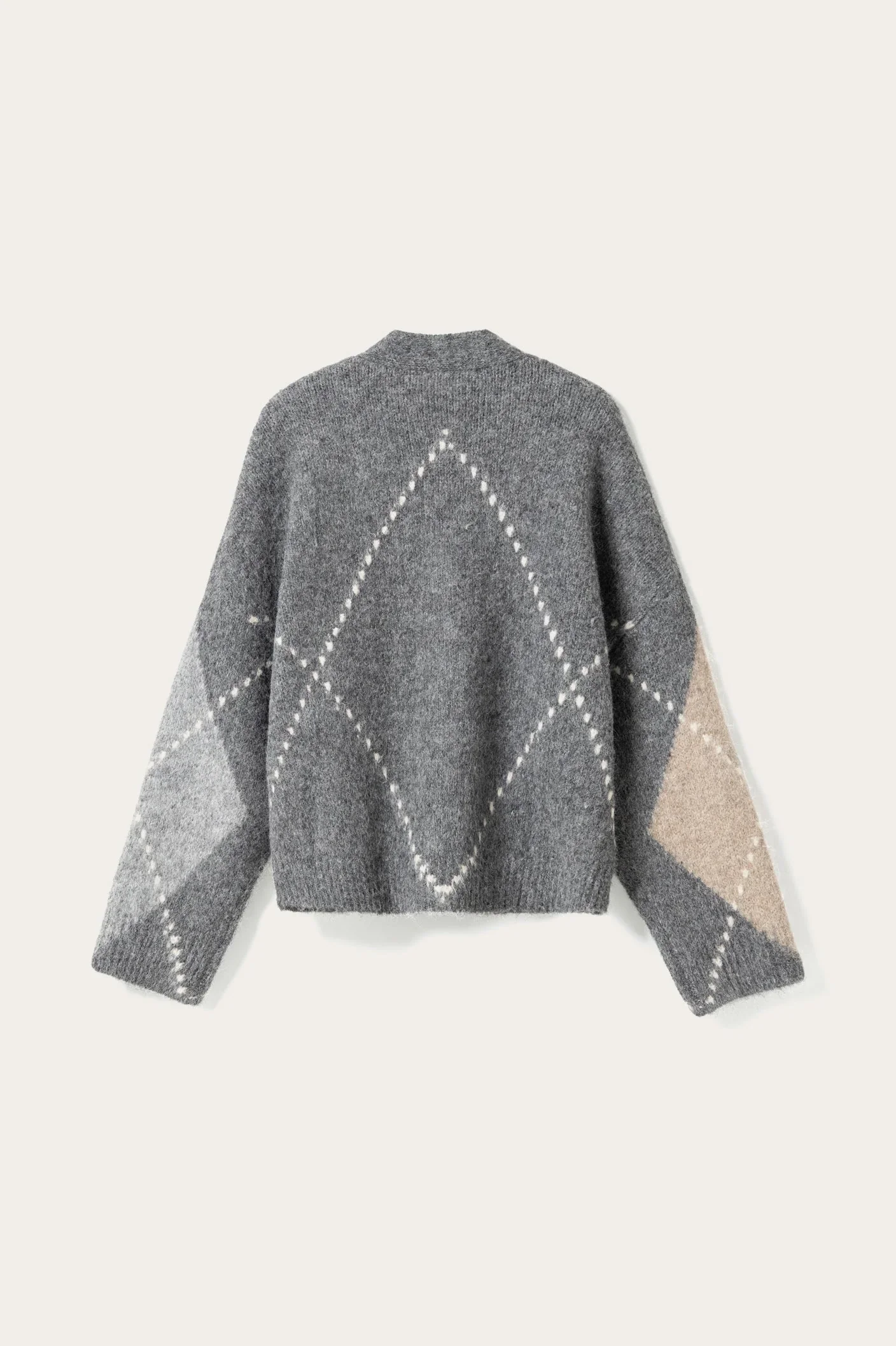 Noella Laiana Cardigan - Grey Mix - Image 7