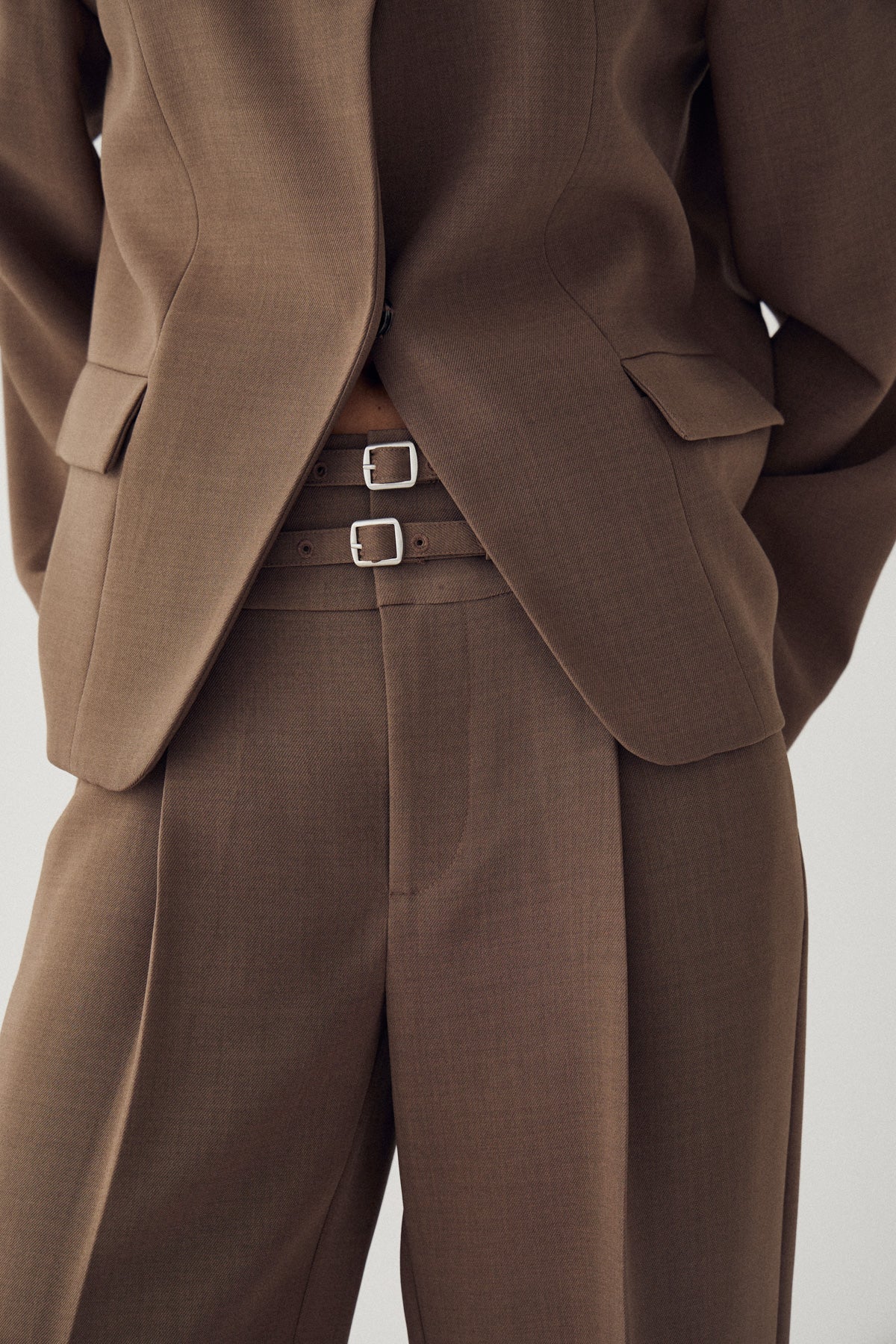 Noella New Darryl High Waisted Pant - Sand - Image 2
