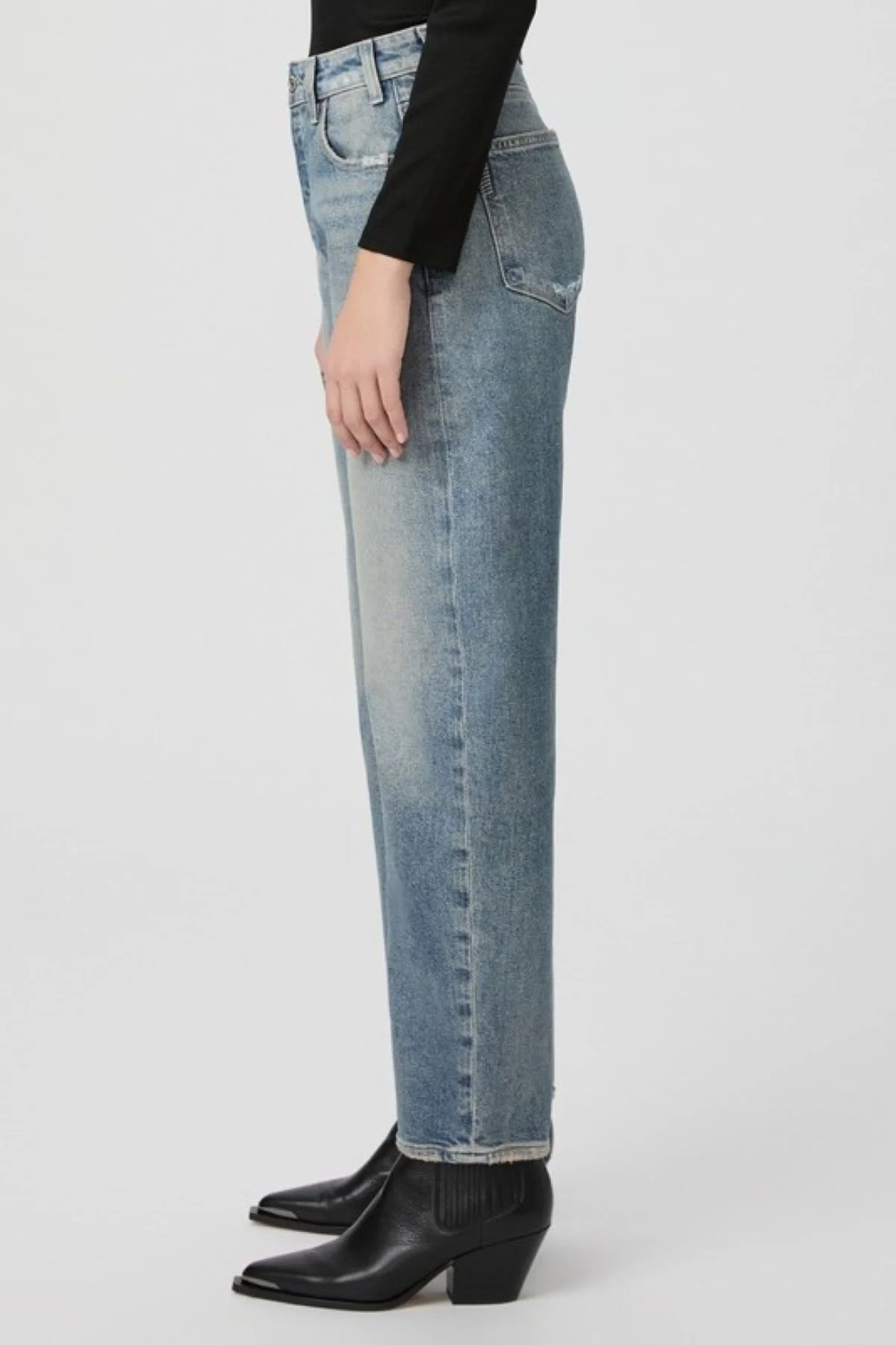 Paige Alexis Barrel Leg Jean - Cats Meow - Image 3