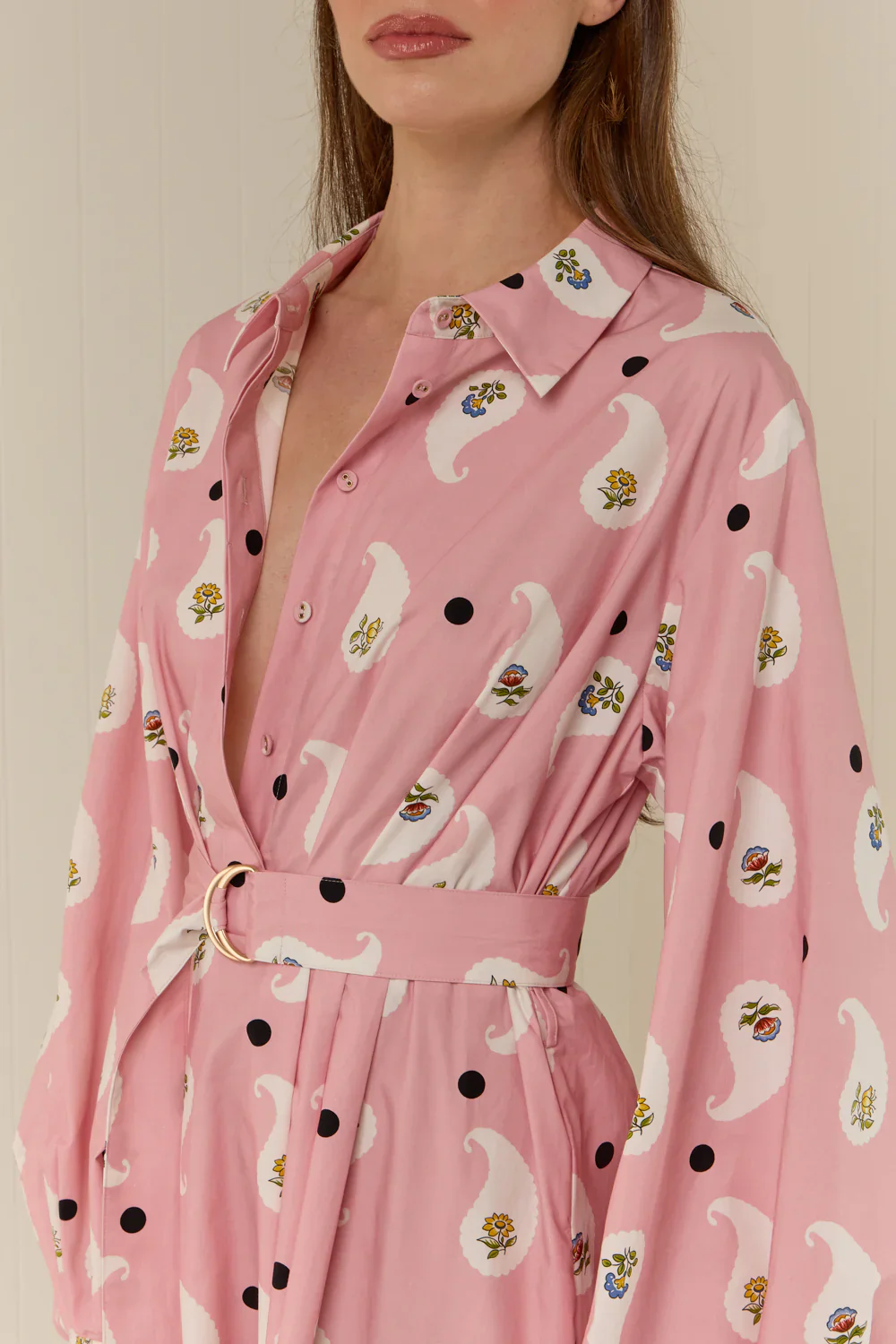Palm Noosa Emily Shirtdress - Bicheno Paisley - Image 4