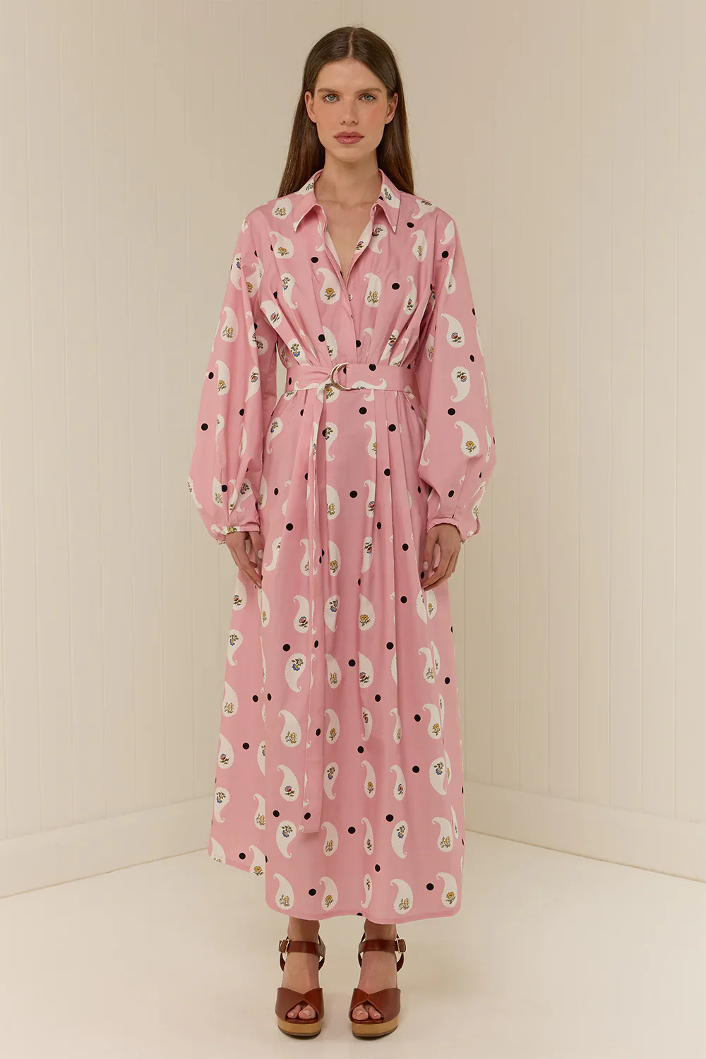Palm Noosa Emily Shirtdress - Bicheno Paisley - Image 5