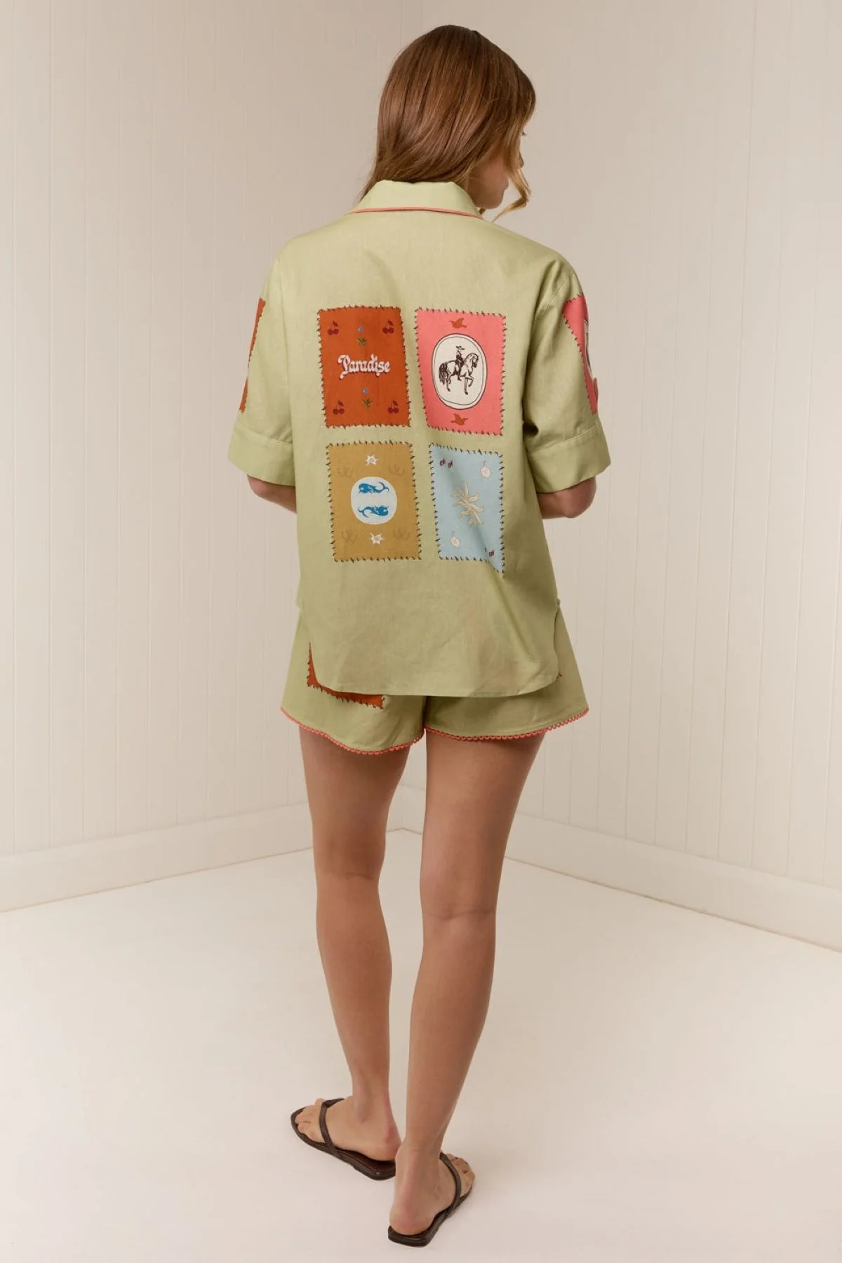 Palm Noosa Maya Shirt - Maya Tile - Image 3