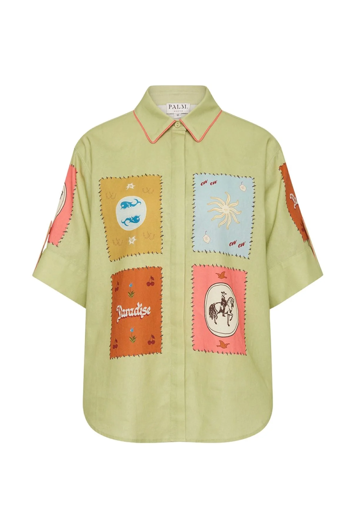 Palm Noosa Maya Shirt - Maya Tile - Image 4