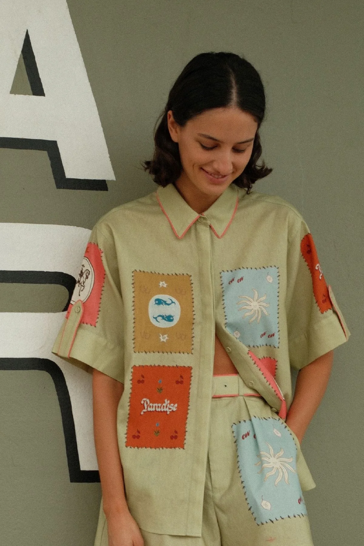 Palm Noosa Maya Shirt - Maya Tile - Image 6
