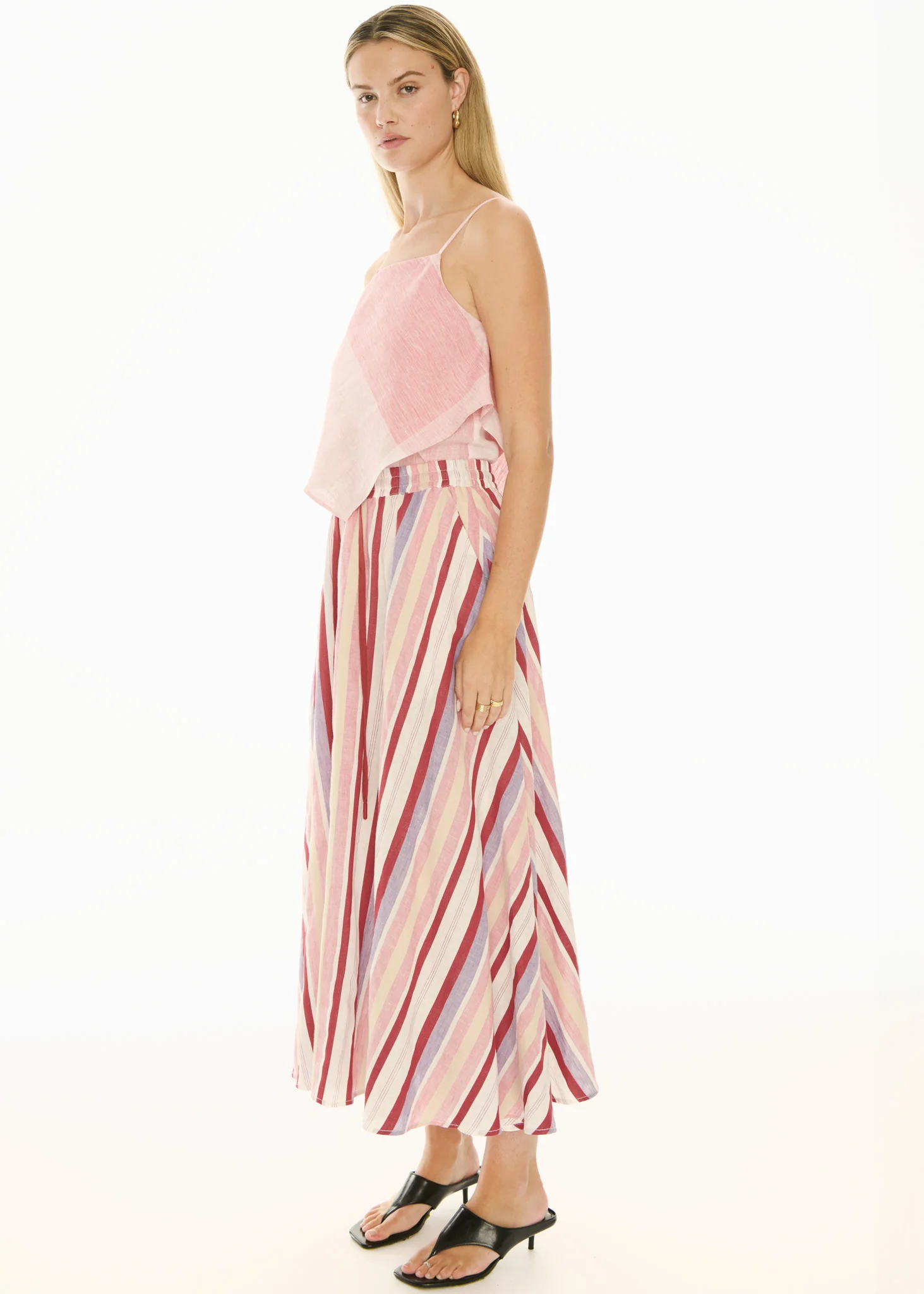 Pol Safria Cami - Pink/Red Gingham - Image 3
