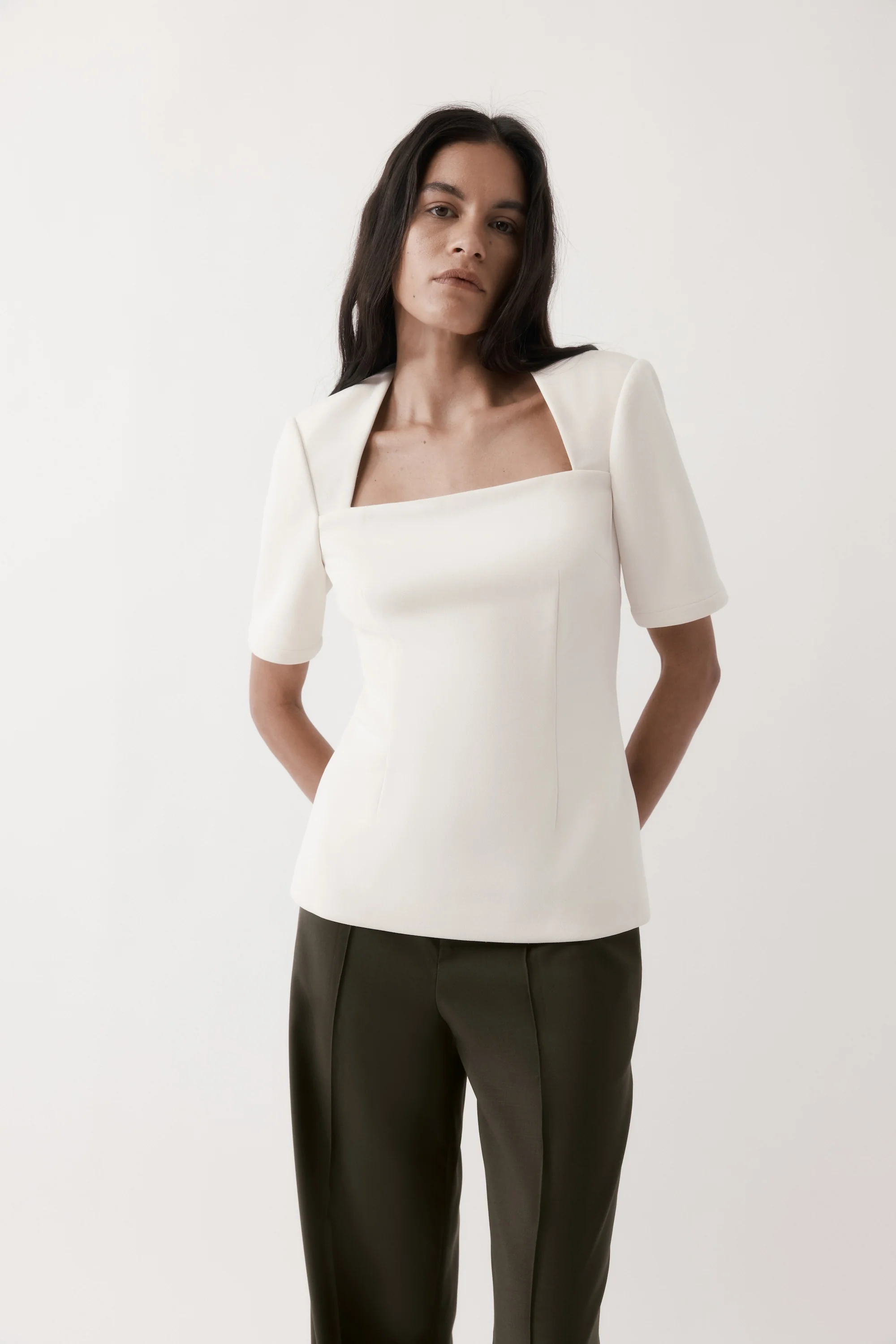 Rebe Elise Top - Ivory
