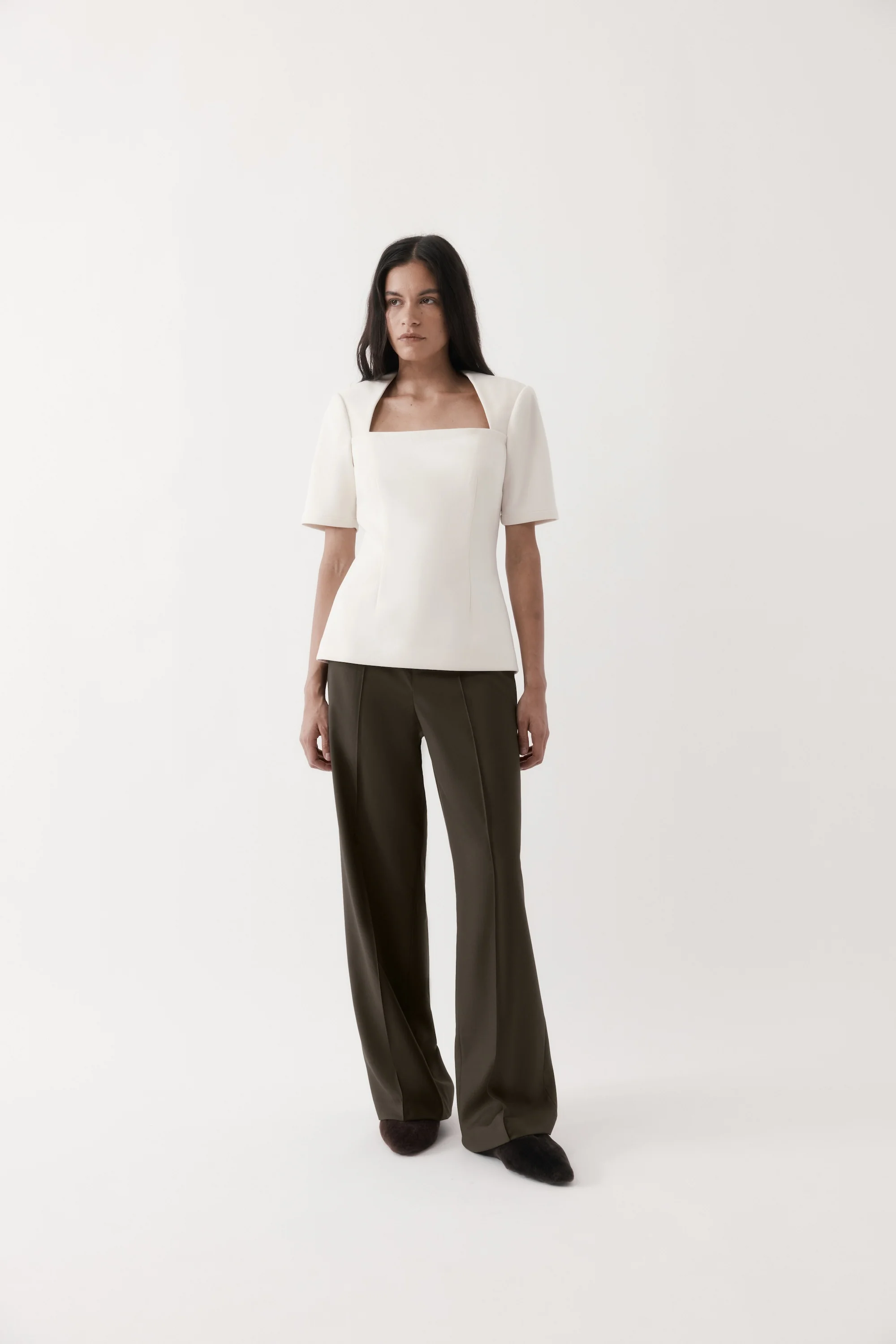 Rebe Elise Top - Ivory - Image 5