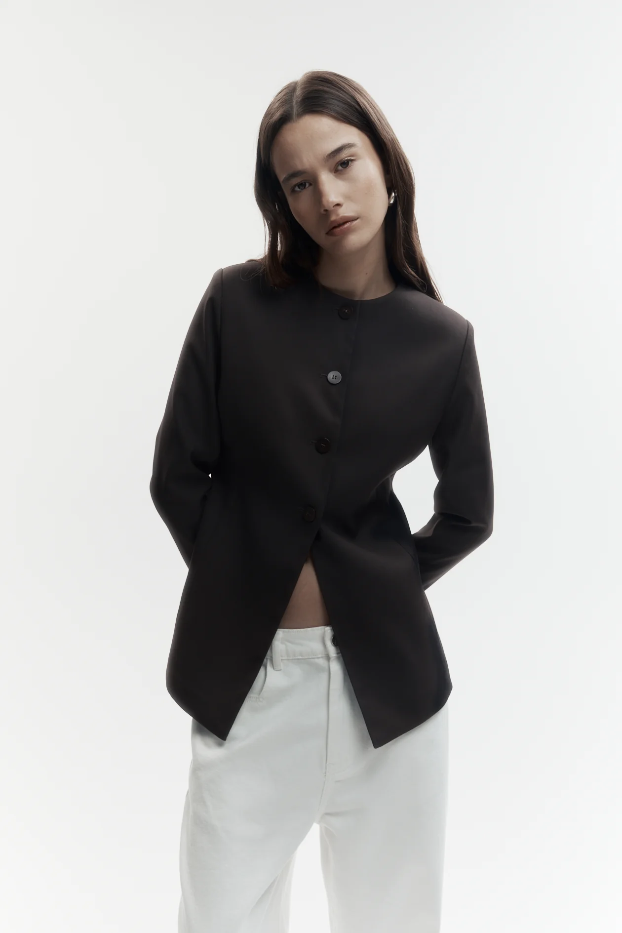 Rebe Innes Blazer - Ganache