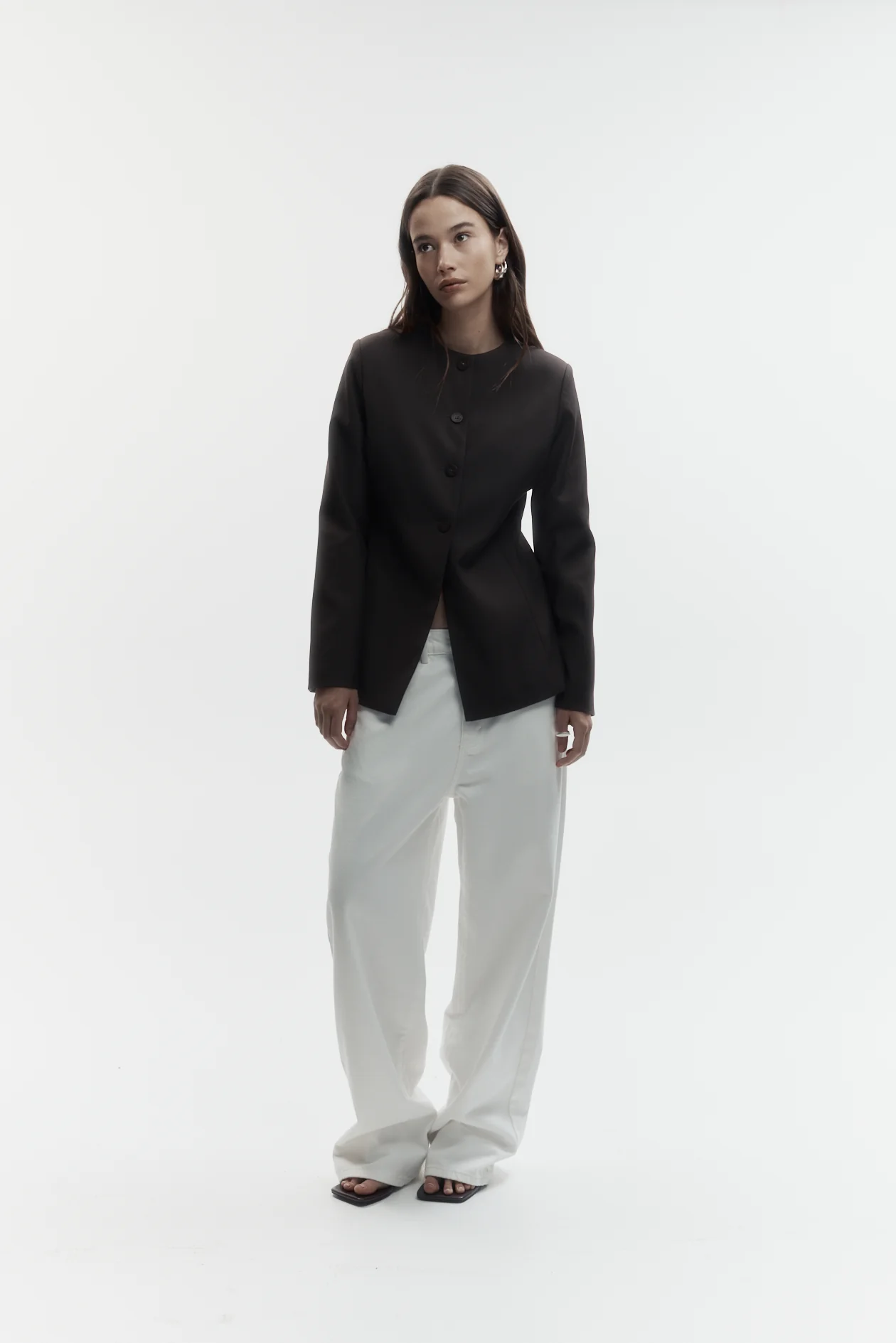 Rebe Innes Blazer - Ganache - Image 3