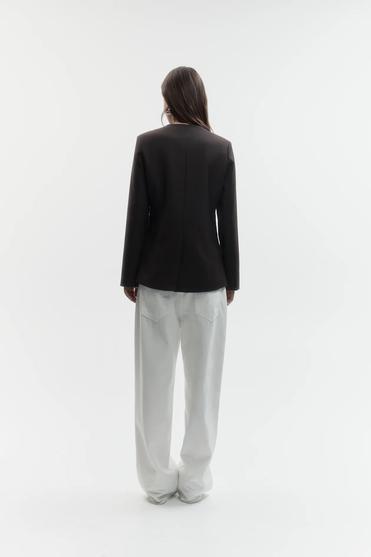 Rebe Innes Blazer - Ganache - Image 4
