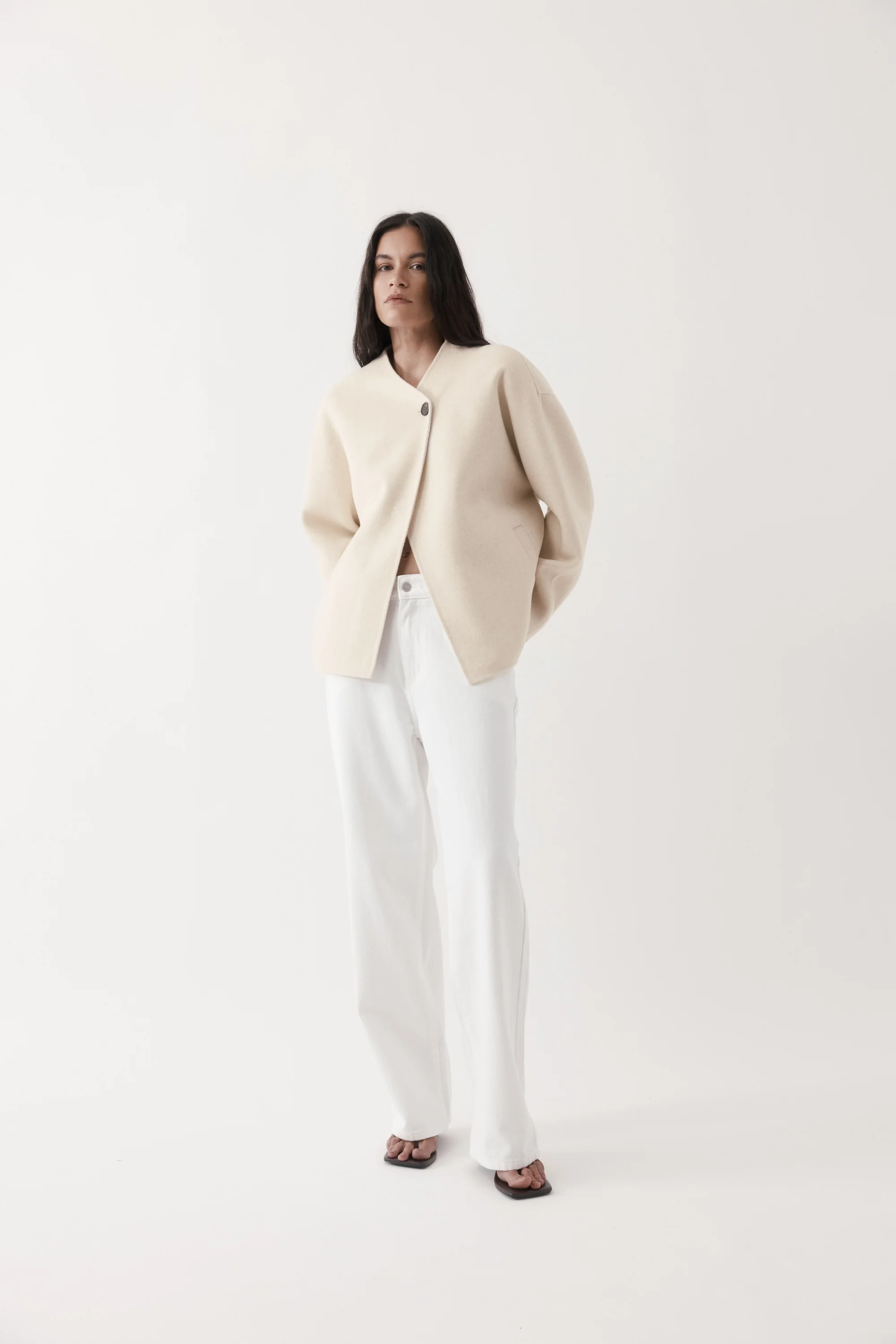 Rebe Ramona Jacket - Ivory