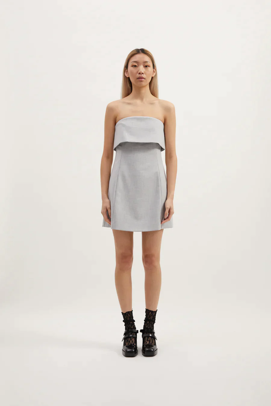 Remain Aubrey Mini Dress - Slate - Image 3