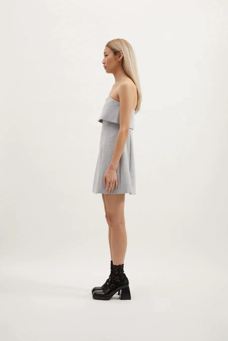 Remain Aubrey Mini Dress - Slate - Image 4