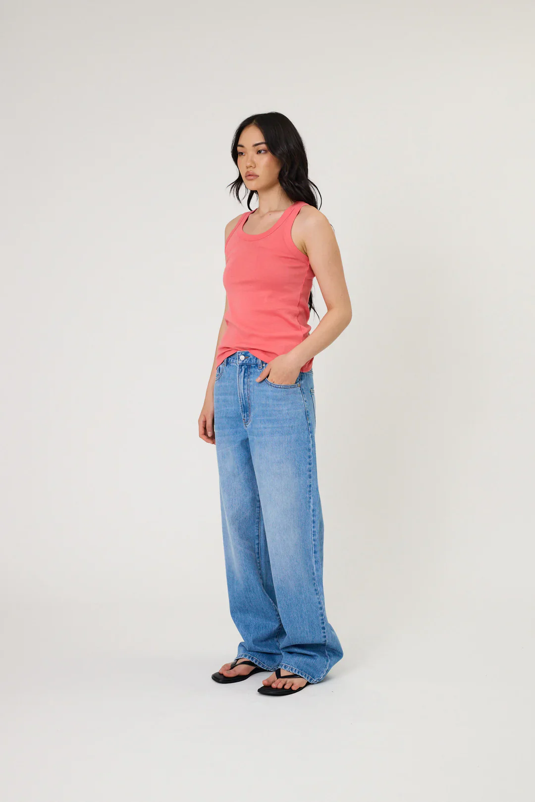 Remain Knox Jean - Mid Blue - Image 4