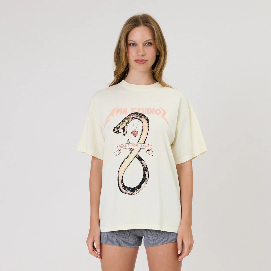 Remain Viper Tee - Ivory - Image 7