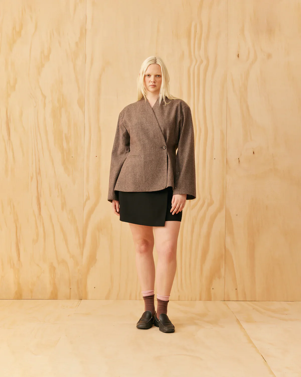 Ruby Coco Blazer - Herringbone - Image 4