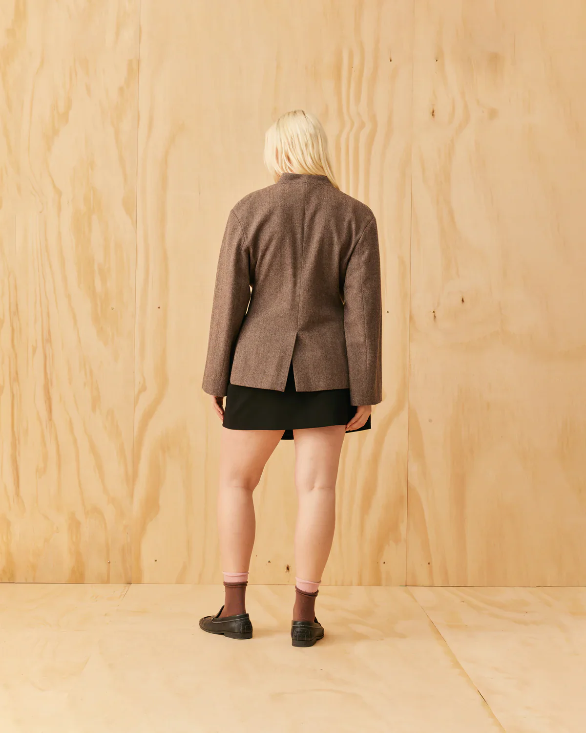 Ruby Coco Blazer - Herringbone - Image 5