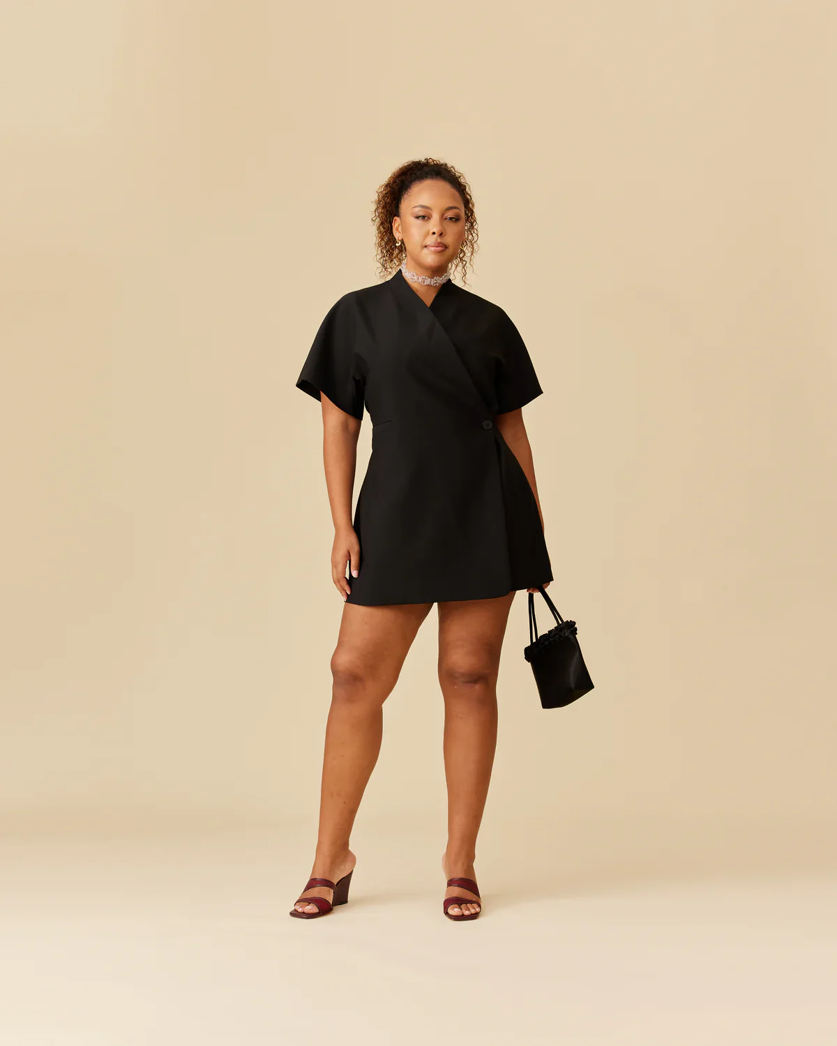 Ruby Coco Blazer Mini Dress - Black - Image 6
