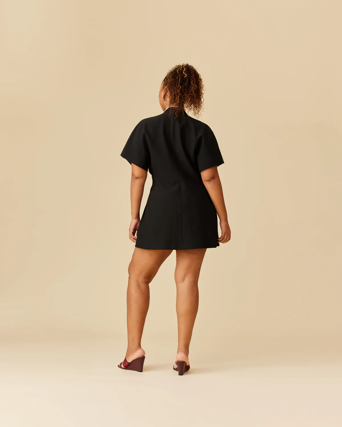 Ruby Coco Blazer Mini Dress - Black - Image 8