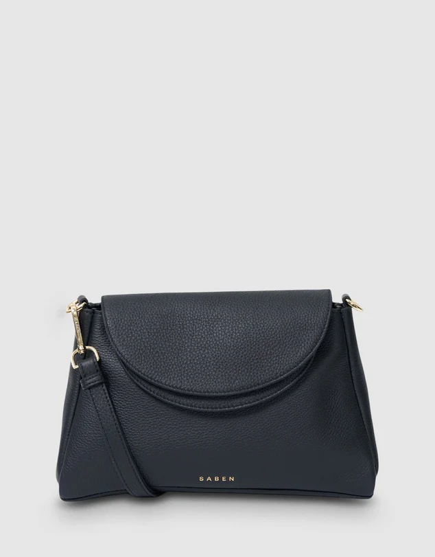 Saben Beckett Shoulder Bag - Black Luxe