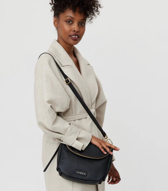 SABEN Fifi Crossbody Bag - Black - Image 5