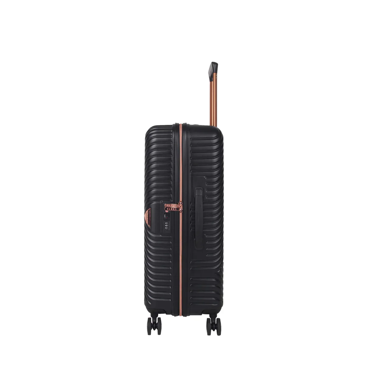 Saben Large Suitcase Luggage Bag - Black - Image 5