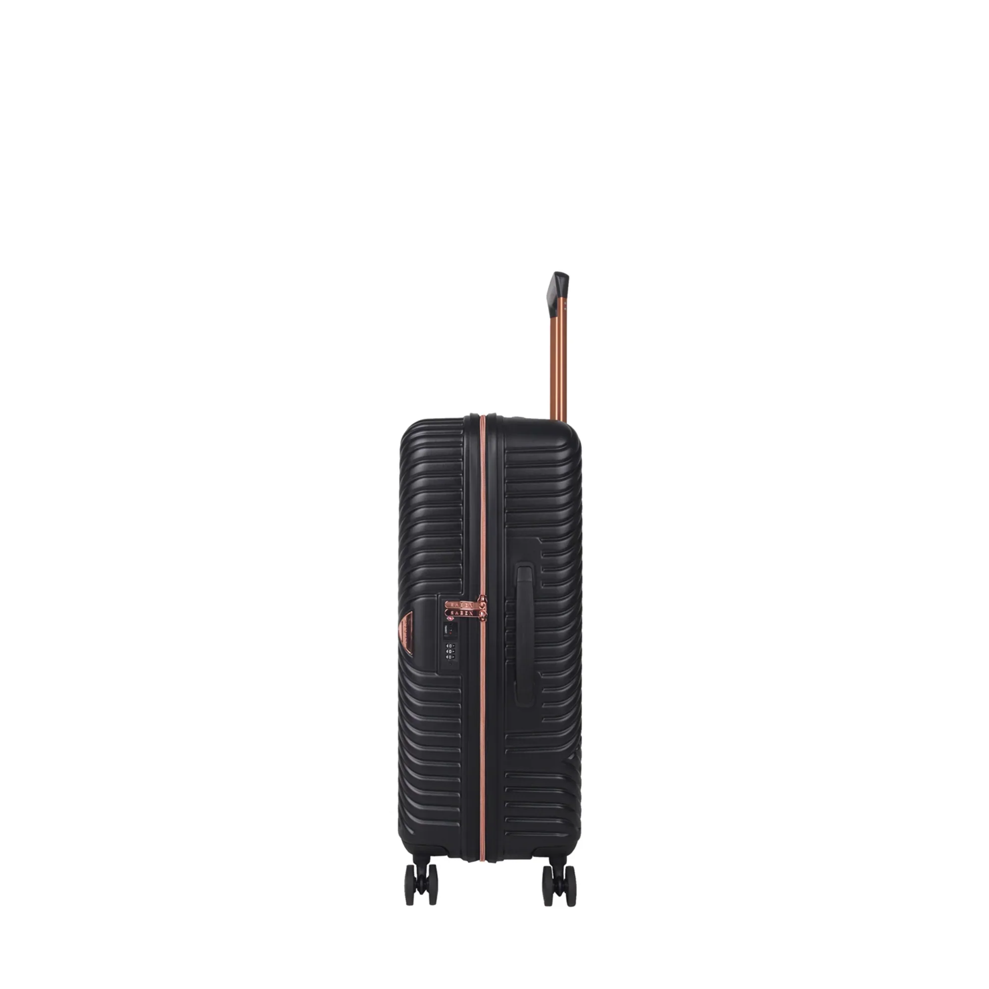Saben Medium Luggage Suitcase Bag - Black - Image 5