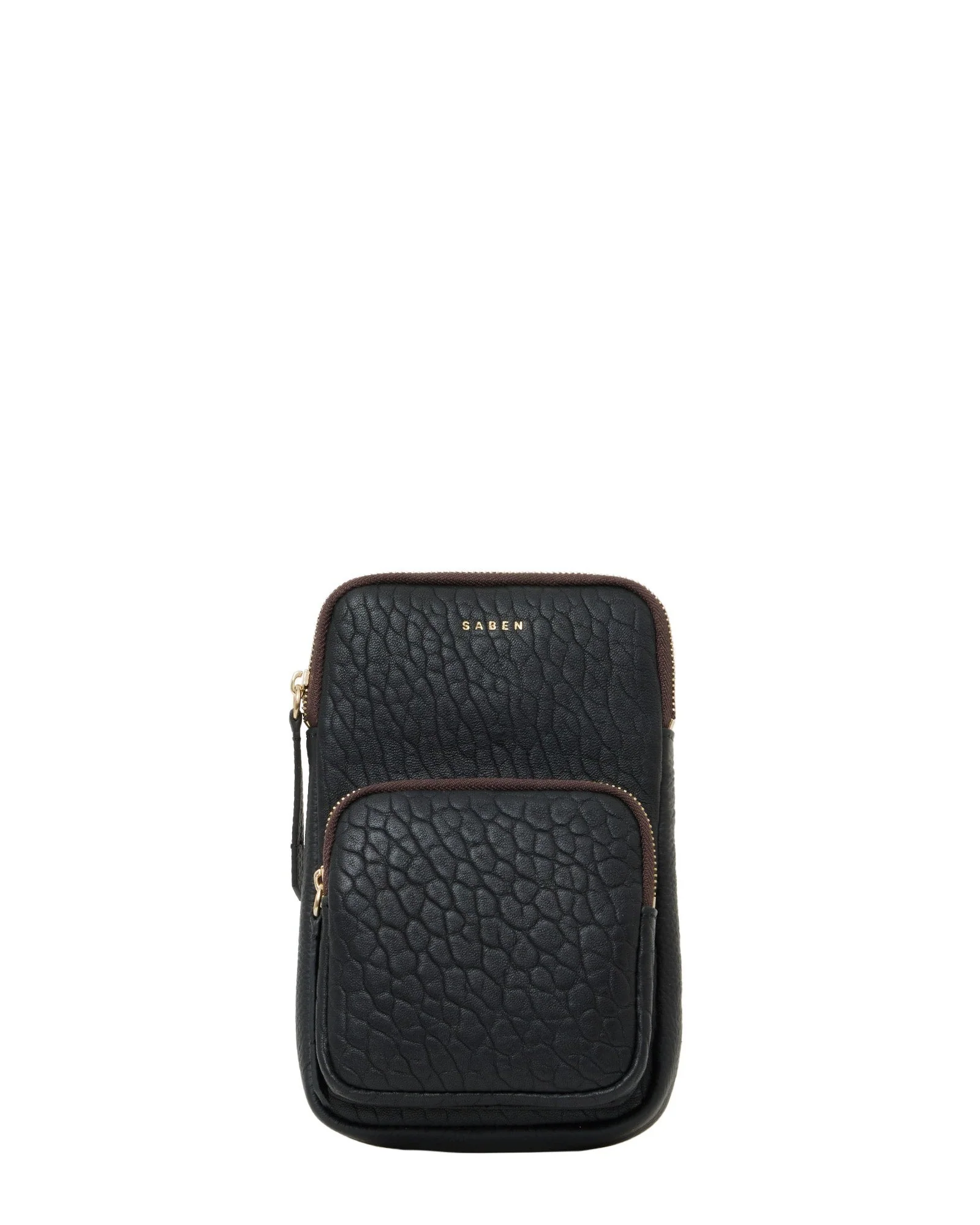 SABEN Nikko Pocket Phone Sling - Black Bubble - Image 2